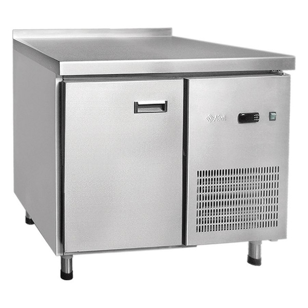 Стол холодильный Abat СХС-70 среднетемп., неохлаж.столешница с бортом в Москве