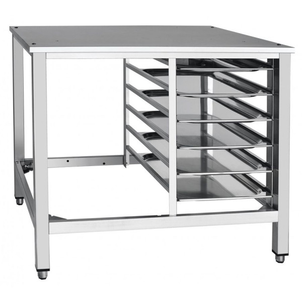 Подставка Abat ПК-6МС под пароконвектомат (ПКА 6-1/1ВМ2, ПМ, ПП2), вся нерж, сварная в Москве