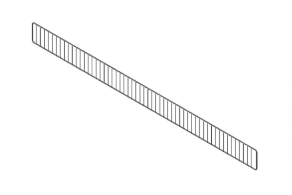 T-FL 01060665-61_Ограничитель фронтальный прямой H=60 L=665 (цинк) в Москве