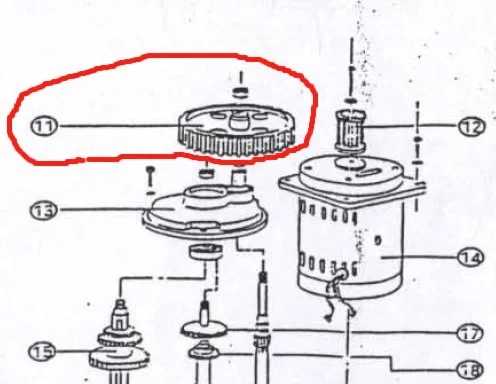 Шкив #11 для SM401 в Москве