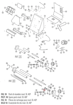 Муфта DLX30035 (#35) для машины тестораскаточной т.м. WLBake, серии DL