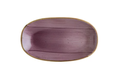 Bonna Aura Blackberry Тарелка овальная ABB GRM 19 OKY (19х11 см, фиолетовый)