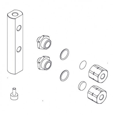 Набор жиглера твердого типа 2 гр, Sanremo, арт. KMASGIGLF182