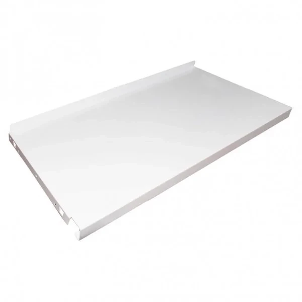 Полка прямая (L=1000, G=370, T-ST 01371000, глянец, RAL 7035) в Москве