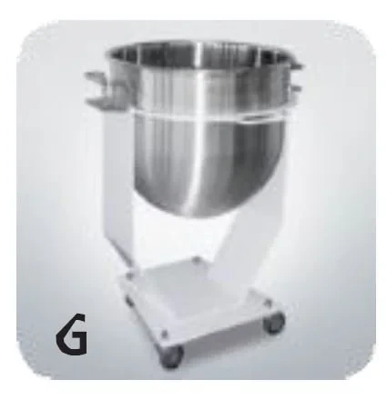 MECNOSUD Тележка д/дежи для миксера планетарного серии MX (60л) в Москве