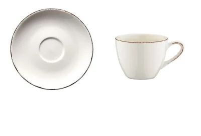Bonna Чашка кофейная с блюдцем Retro E100RIT02KFT (90 мл)