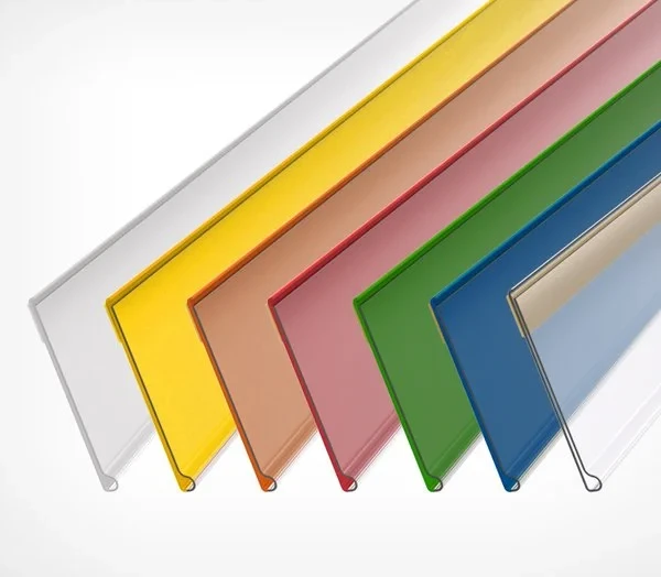 Ценникодержатель самоклеющийся EuroposGroup DBR39, прозрачный в Москве