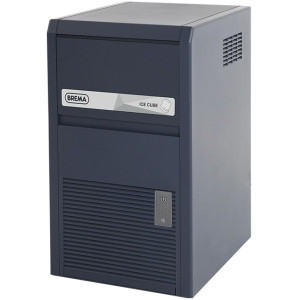 Льдогенератор для кускового льда,  21кг/сут, бункер 4.0кг, вод.охлаждение, корпус пластик ABS, форма \"кубик\" D, R290 в Москве