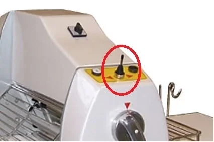 Рукоятка управляющая 8EE106 для тестораскаточной машины т.м. Kemplex, серии SF в Москве