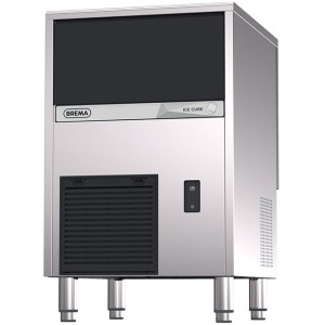 Льдогенератор для кускового льда,  42кг/сут, бункер 16.0кг, возд.охлаждение, корпус нерж.сталь, форма \"кубик\" A, R290