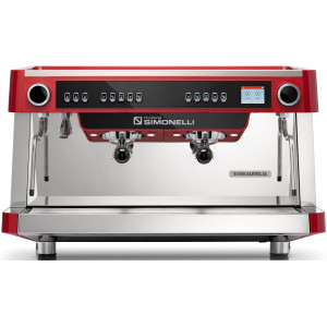 Кофемашина рожковая автоматическая Nuova Simonelli NUOVA AURELIA VOL XT 2Gr 220V red+PID+high groups+LED+ Group Display+Double wall steam wand в Москве