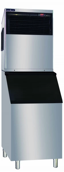 Льдогенератор EKSI серии Cube, модель Cube LLC-220, бункер, кубиковый лёд в Москве