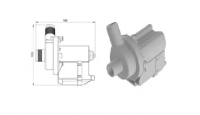 Насос дренажный Y.EMP.500.021 для фронт. посудомоечной машины т.м. Eksi, мод. DB 500 DD