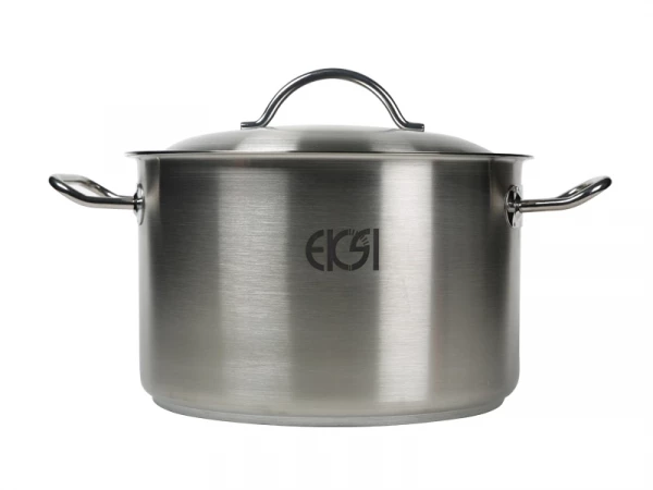 EKSI E_400107 Кастрюля с крышкой (240х240 10,7л) в Москве