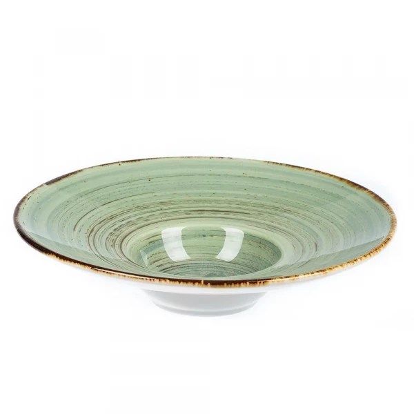 P.L.Proff Cuisine Тарелка для пасты/супа/салата Fusion Blue Lake (100 мл, 23 см) 81223172 в Москве