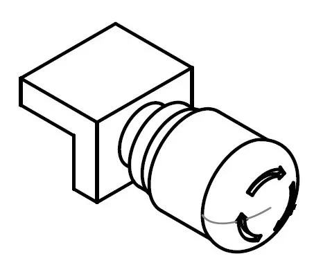 Кнопка "Стоп" TH0250150017 для машин сушильных т.м. TOLON в Москве