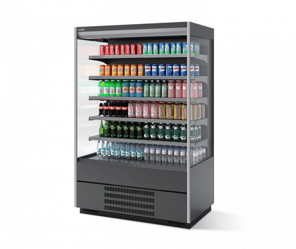 Витрина холодильная Berg 125, Серый RAL7016 T7016M.V7016M.B7016M в Москве