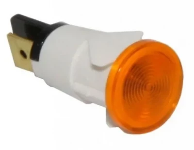 Лампа сигнальная желтая для плиты ЭП, ШЖ, мармитов
