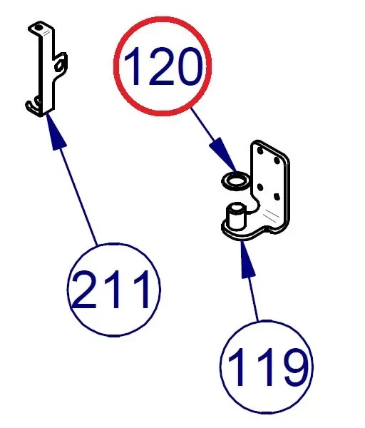 Кольцо для дверной петли 10PIAA20NAA010 для печей конвекционных электр. т.м. WLBake в Москве