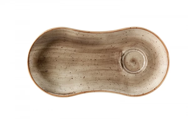 Bonna TERRAIN AURA Тарелка для завтрака ATR GRM 01 STB (25х12 см, серый) в Москве