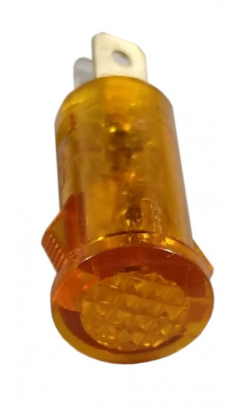 Индикаторная лампа поддержания температуры , желтая, d=10 мм в Москве