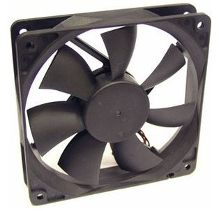 Вентилятор конденсатора  DC12025 12V 120x120х25мм, 2200 об/мин., 136м3/час, 34дБ, без ГТД в Москве