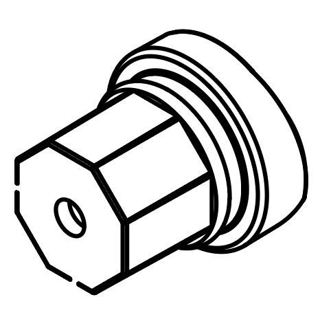 Динамическая (подвижная) гайка для F18, Sanremo, арт.10041946 в Москве