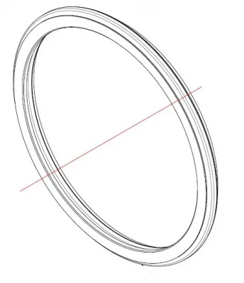 Уплотнение двери TH0320010032 для машин стиральных т.м. TOLON