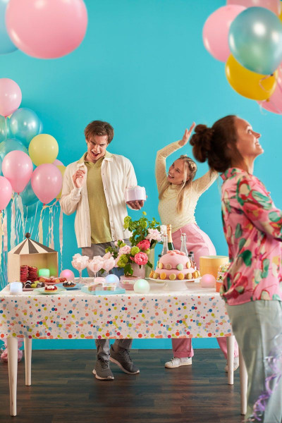 Скатерть D/S 138х220 Festive Bubbles Multi в Москве