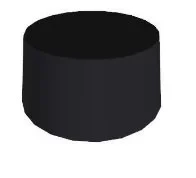 Заглушка VM2624A0 диаметр 50мм для вытяжного устройства Unoх, серии XEBHC