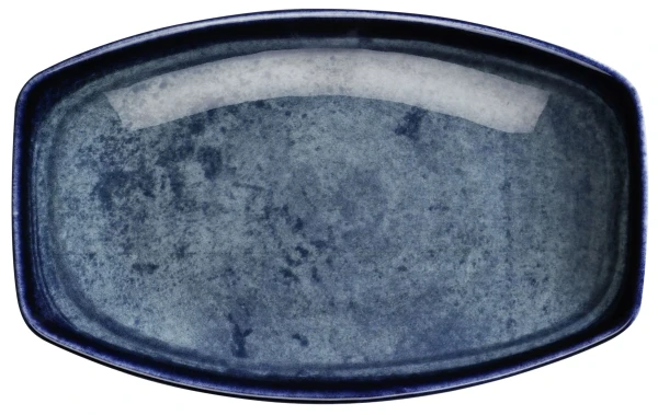 KUTAHYA Blue Stone BNBOH33KY890003 Блюдо плоское овальное (33х19см, h3,3см) фарфор в Москве