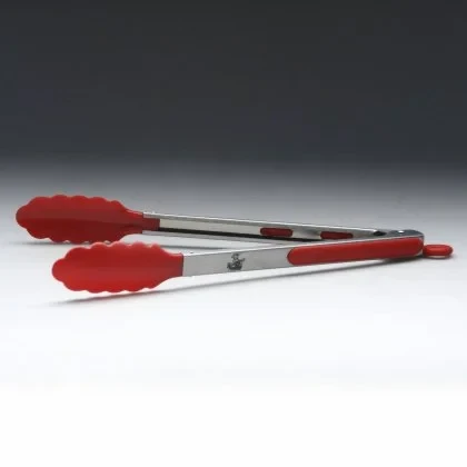 Luxstahl Щипцы универсальные нерж./пластик 9'' 22,5см (дубовый лист, красный), фиксатор (YX503-9) в Москве