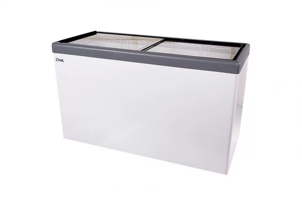 Ларь морозильный "СНЕЖ" МЛП 350 (серый) в Москве