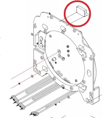 Датчик баланса TH0370010020 для машин стиральных т.м. TOLON