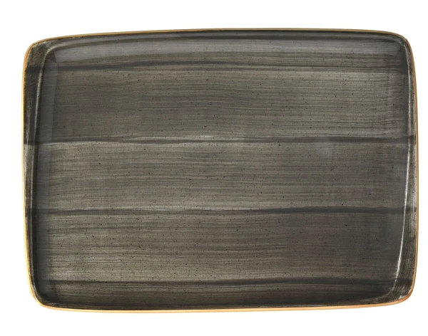 Bonna SPACE AURA Блюдо прямоугольное ASC MOV 41 DT (36х25 см, графит) в Москве