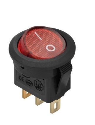 Переключатель красный I-0 для миксеров VA-SMB в Москве