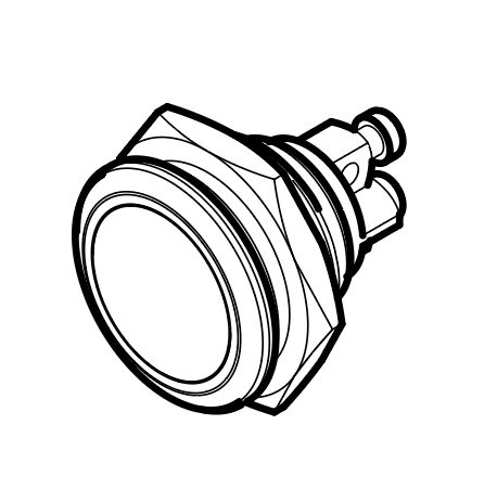 Металлическая кнопка подачи воды, Sanremo, арт.10556082A в Москве