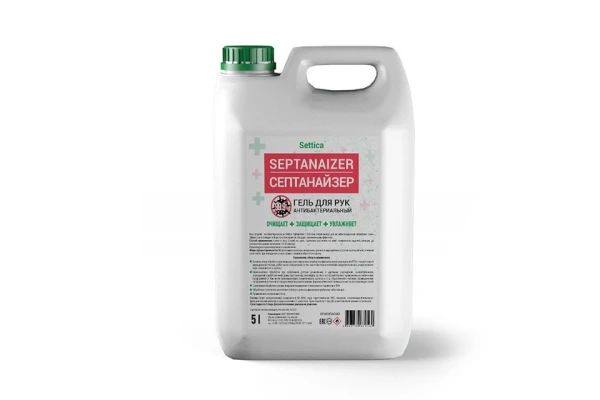 Гель антибактериальный Settica Septanaizer (жидкий состав) 5л в Москве