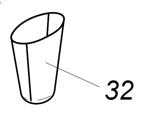 Мешок для сбора ворса (фильтр) 12038184 (DO1SK00018) для машины сушильной т.м. FAGOR, серии SR в Москве
