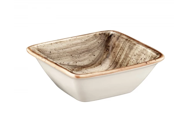 Bonna TERRAIN AURA Салатник квадратный ATR MOV 10 KS (8х8,5 см, серый) в Москве