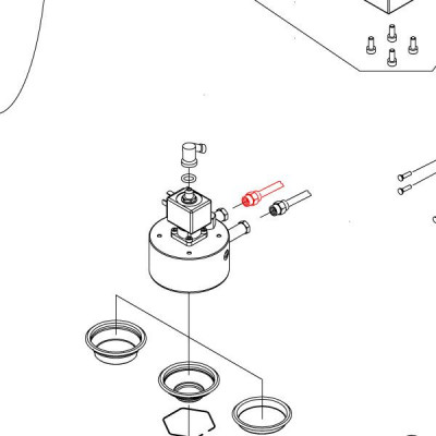 Нижняя труба теплообменника 2GR, Sanremo, арт.10003052