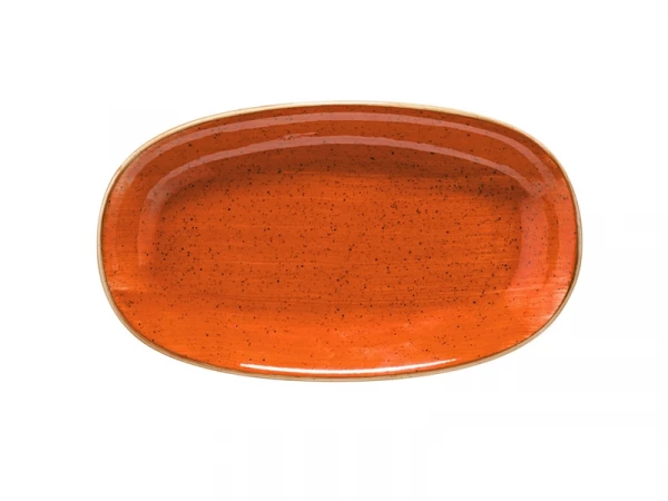 Bonna TERRACOTA AURA Блюдо овальное ATC GRM 34 OKY (34 см, терракотовый) в Москве