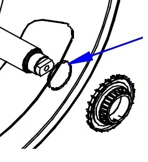 Кольцо уплотнительное 12151463 для машины стиральной т.м. FAGOR серии LAP