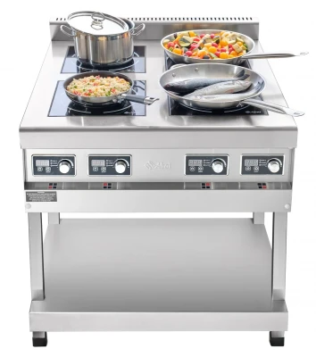 Плита индукционная кухонная КИП-49П-3,5-01 (нерж. сталь)