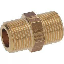 Ниппель двойной латунь ø 3/8"M-3/8"M,