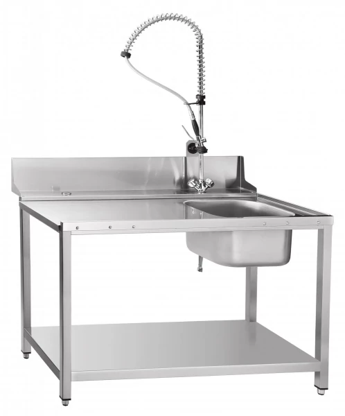 Стол предмоечный типа СПМП-7-4 для посудом. машины с душирующим устройством в Москве