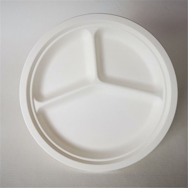 Тарелка круглая 3 секции SPR-103 (50шт) в Москве