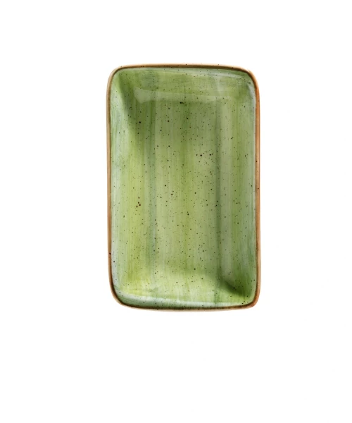 Bonna THERAPY AURA Блюдо прямоугольное ATH MOV 16 DKY (15х9 см, зеленый) в Москве