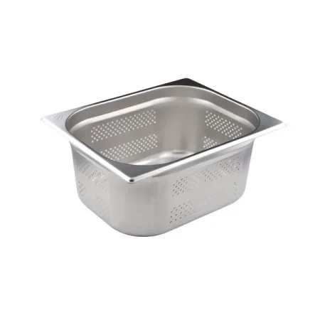 MGsteel Гастроемкость 1/2 h=150 мм. 9,2 л. нерж. перфорир. d=4 мм. /1/6/12/ в Москве