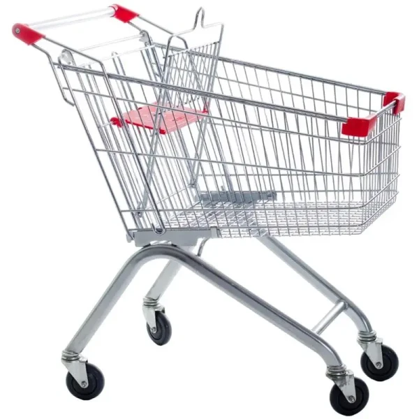 EKSI DK Тележка покупательская (тип евро) 100л, с д/с, PU100, кр. в Москве